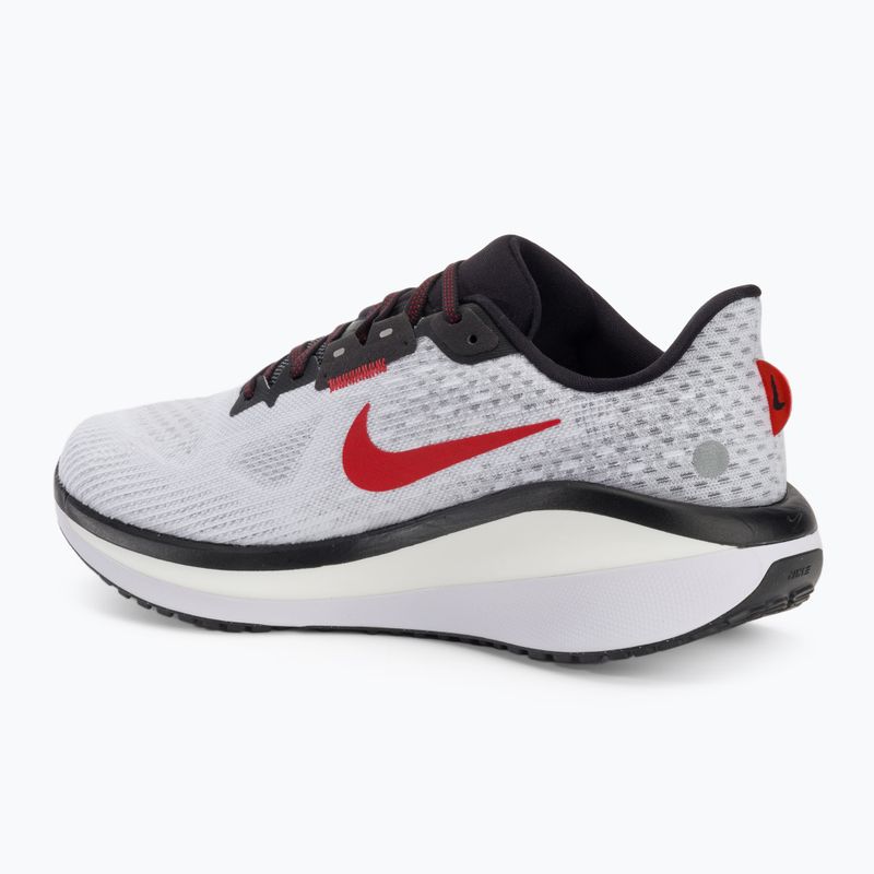 Men's running shoes Nike Vomero 17 white/fire red/platinum tint/black 3