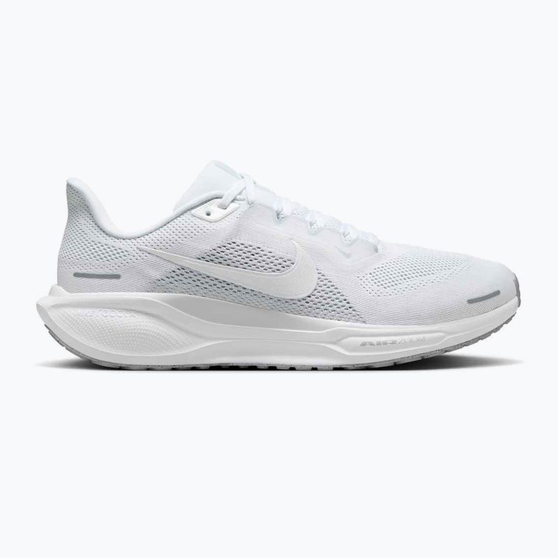 Men's running shoes Nike Pegasus 41 white / white / pure platinum 8