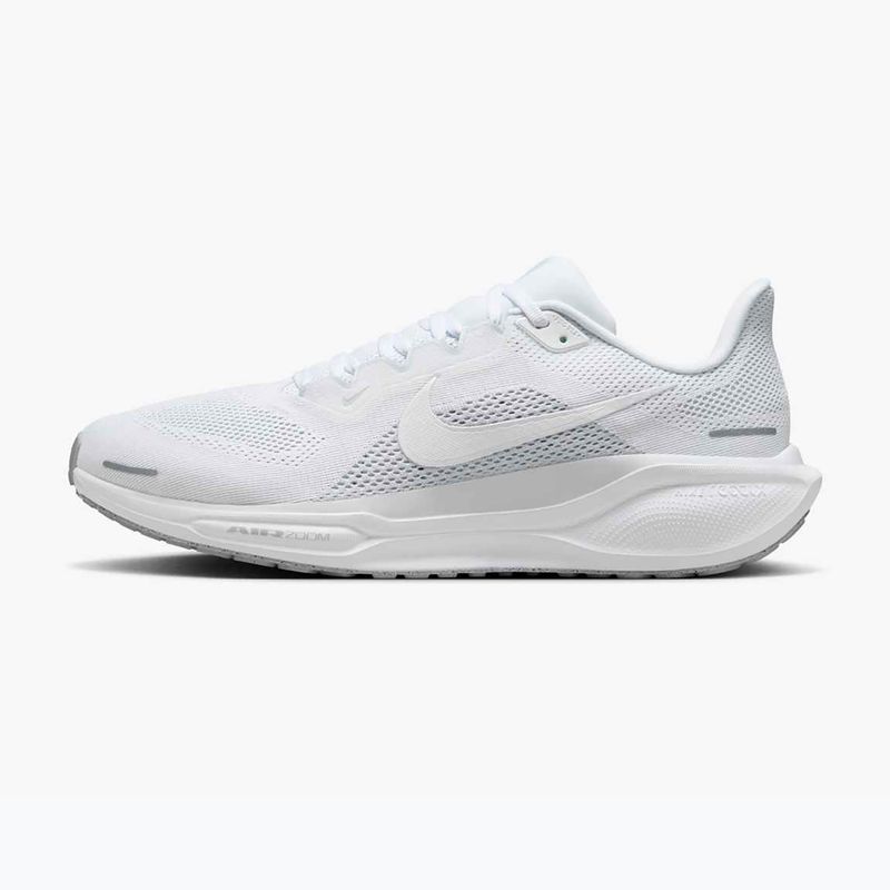 Men's running shoes Nike Pegasus 41 white / white / pure platinum 9