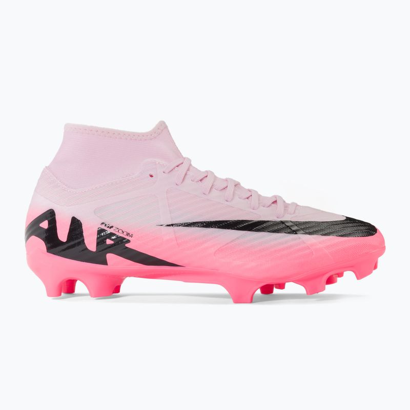 Football boots Nike Zoom Mercurial Superfly 9 Academy FG/MG pink foam / black 2