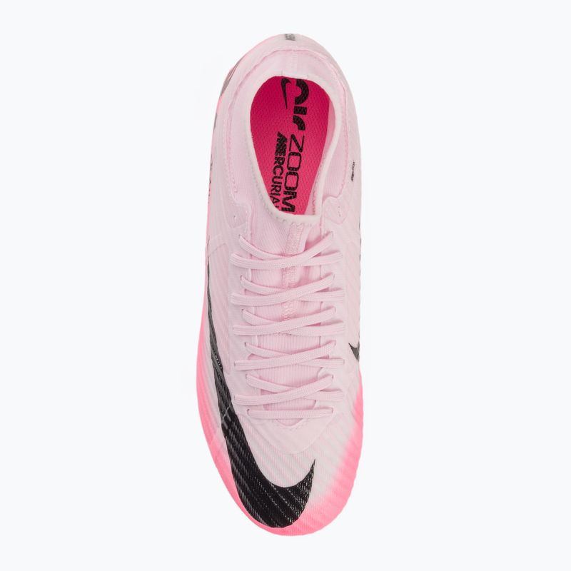 Football boots Nike Zoom Mercurial Superfly 9 Academy FG/MG pink foam / black 5