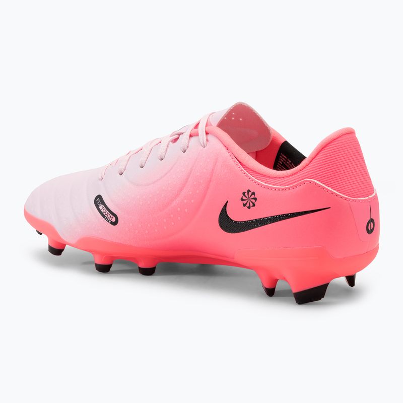 Nike Legend 10 Academy FG pink foam/black football boots 3