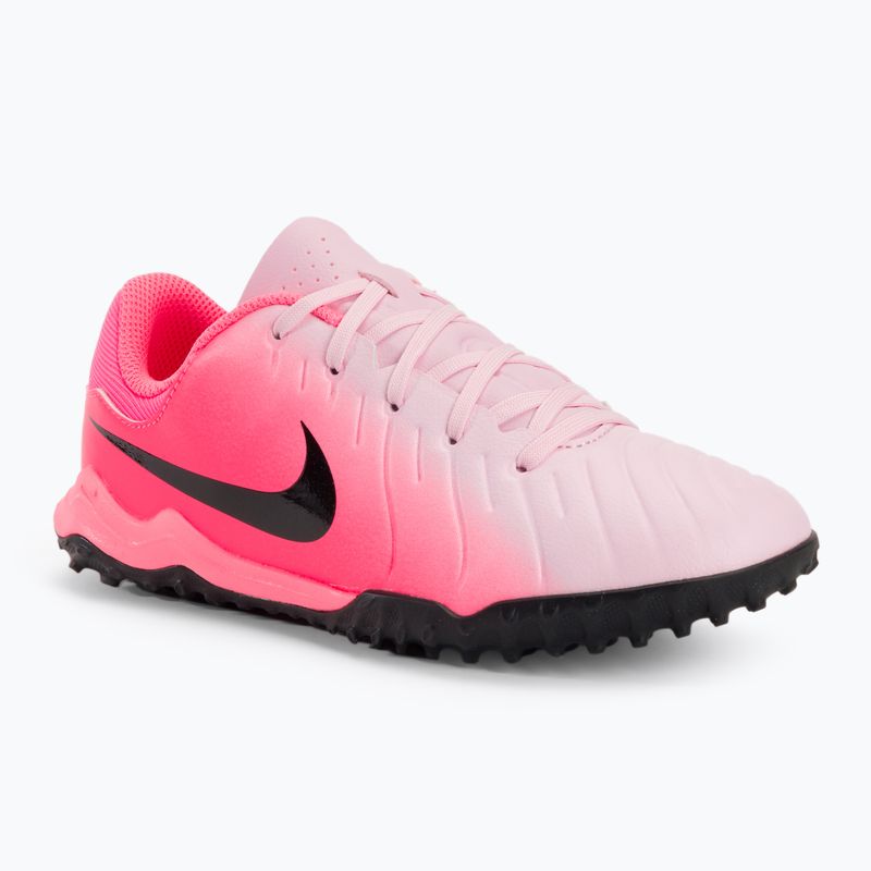 Children's football boots Nike Tiempo Legend 10 Academy TF pink foam/black