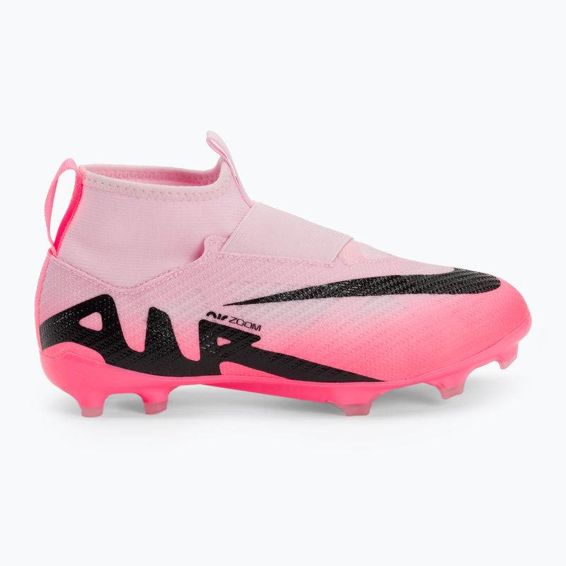 Nike Zoom Mercurial Superfly 9 Pro FG pink foam/black children's football boots 2