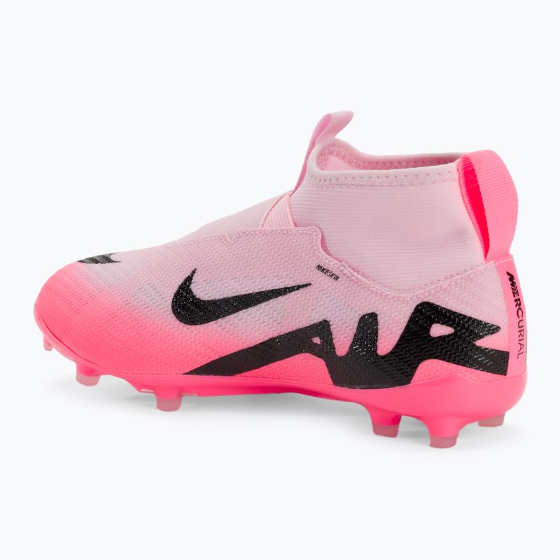 Nike Zoom Mercurial Superfly 9 Pro FG pink foam/black children's football boots 3
