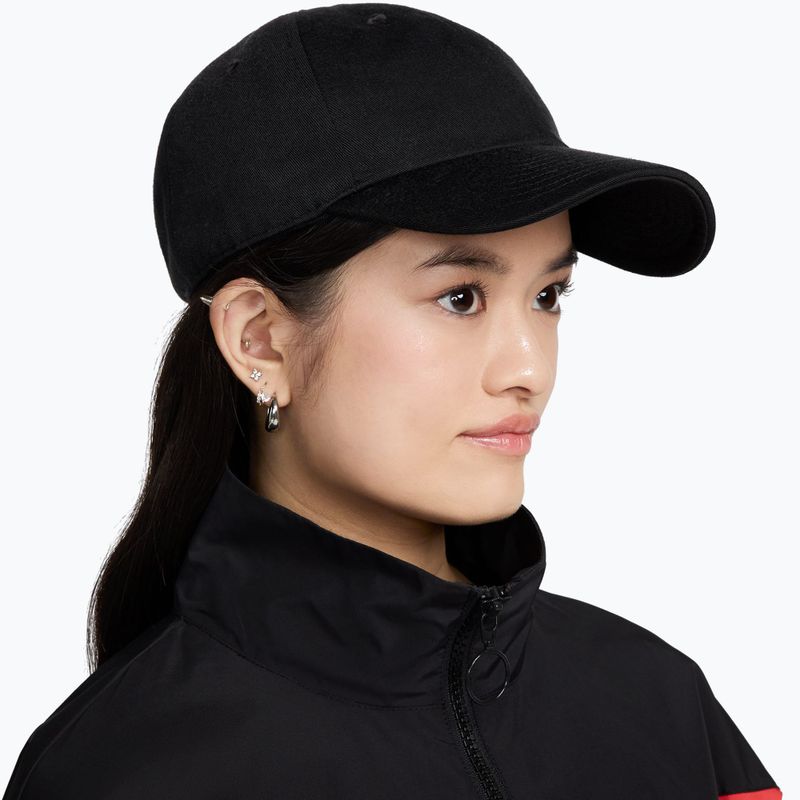 Baseball cap Nike Club Unstructured black/sail 3