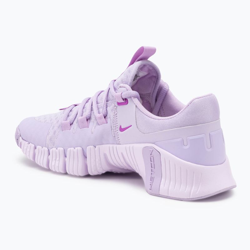 Nike Free Metcon 5 women's training shoes lilac bloom/barely grape/vivid purple 3
