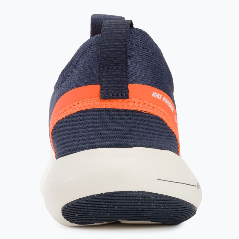 Men's Nike Free Run Flyknit Next Nature running shoes light iron ore/sail/total orange/thunder blue 6