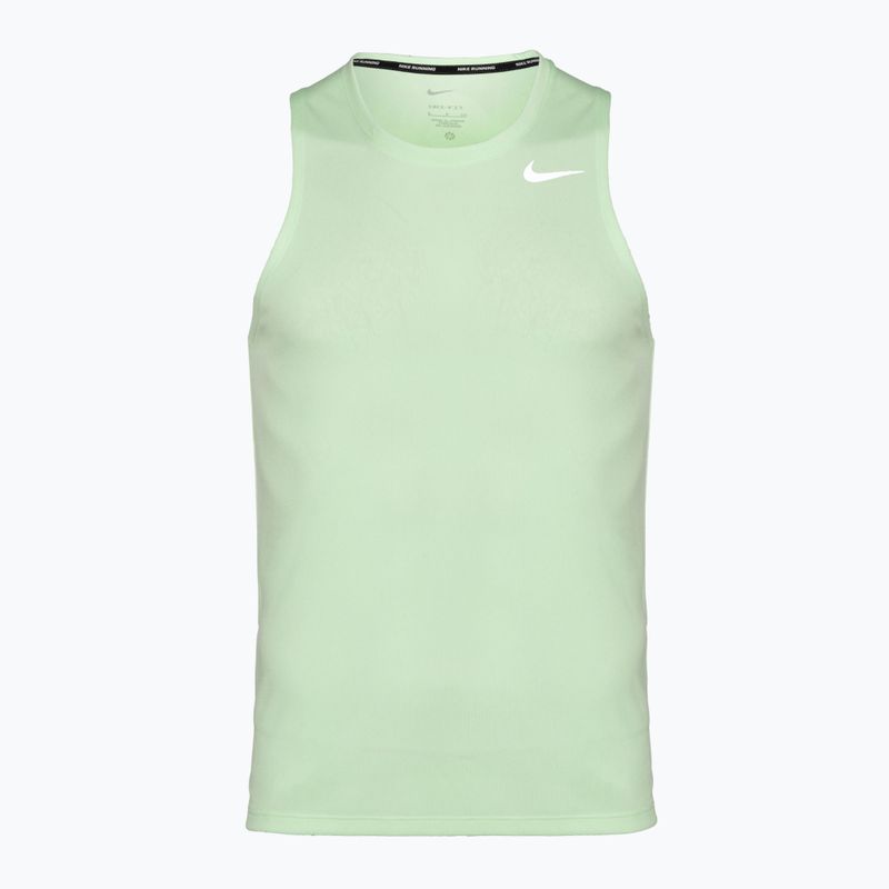 Men's Nike Dri-Fit Miler running tank top vapor green