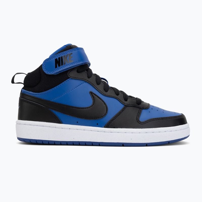 Children's shoes Nike Court Borough Mid 2 game royal/white/black 2