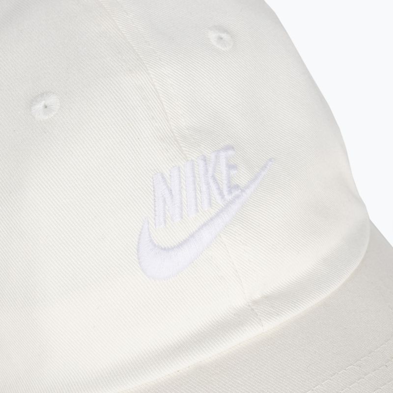 Nike Club Unstructured Futura Wash sail/white baseball cap 3