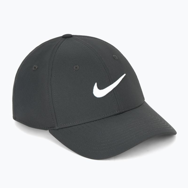 Baseball cap Nike Dri-FIT Club dark smoke grey/white