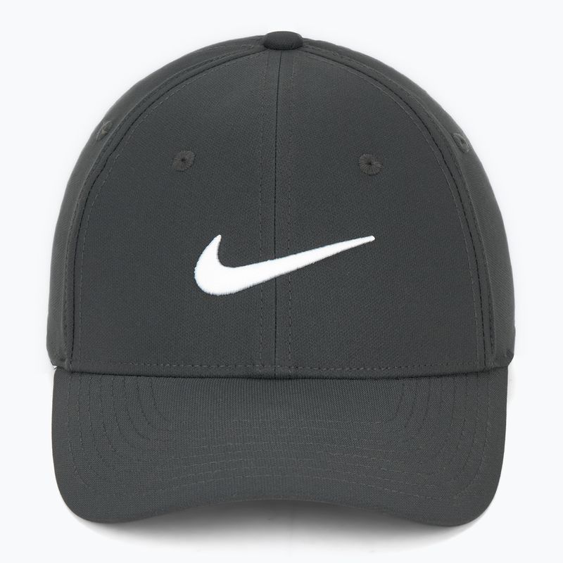 Baseball cap Nike Dri-FIT Club dark smoke grey/white 2