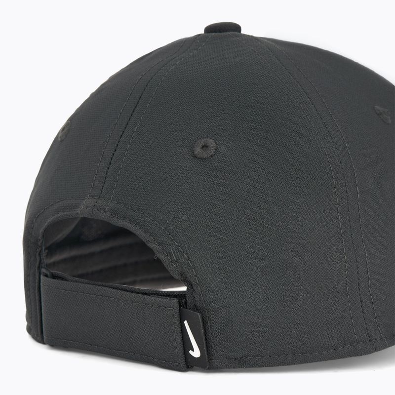Baseball cap Nike Dri-FIT Club dark smoke grey/white 4