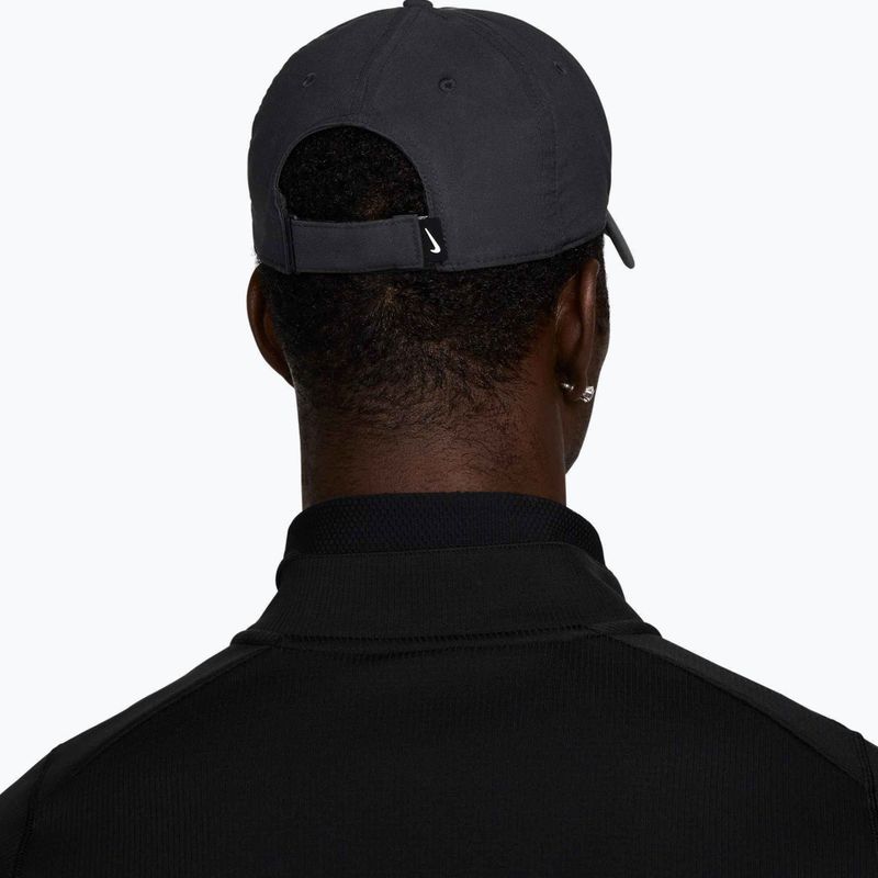 Baseball cap Nike Dri-FIT Club dark smoke grey/white 6