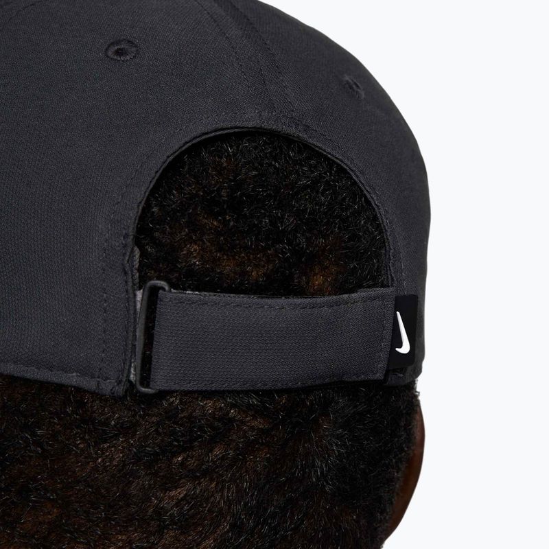 Baseball cap Nike Dri-FIT Club dark smoke grey/white 9
