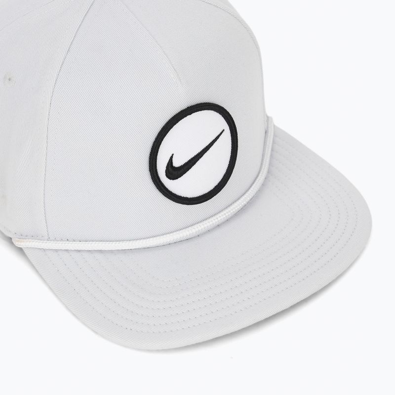 Baseball cap Nike Pro Dri-Fit Structured photon dust/anthracite/white 3