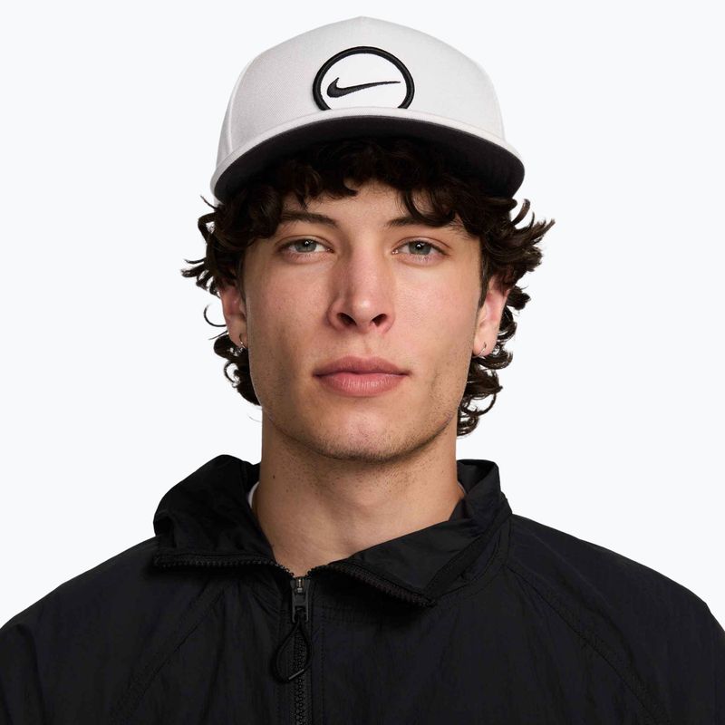 Baseball cap Nike Pro Dri-Fit Structured photon dust/anthracite/white 5