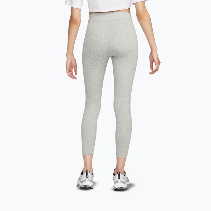 Women's leggings Nike Sportswear Classic dark grey heather/sail 3