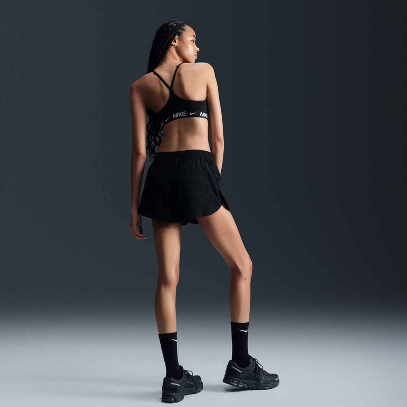 Training bra Nike Dri-Fit Indy Light Support black/black/white 3