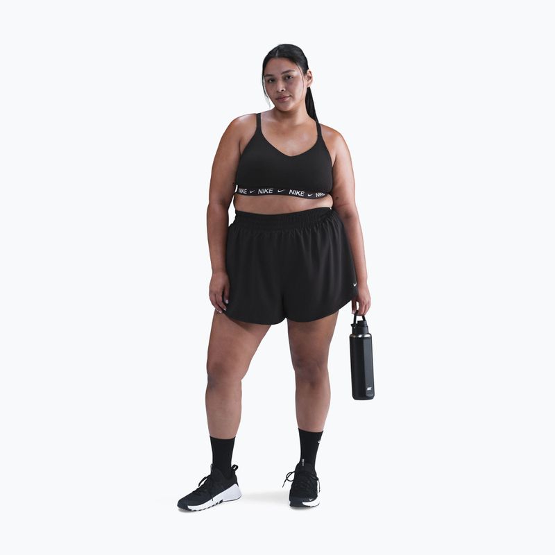 Training bra Nike Indy Light Support Plus Size black/black/white 2