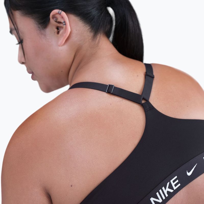 Training bra Nike Indy Light Support Plus Size black/black/white 5