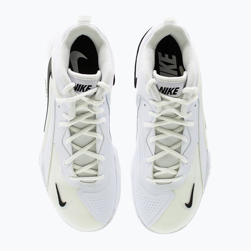 Nike React Hyperset 2 volleyball shoes white/white/black 5