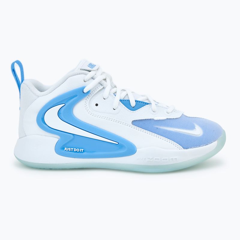 Nike React Hyperset 2 volleyball shoes white/white/valor blue 2