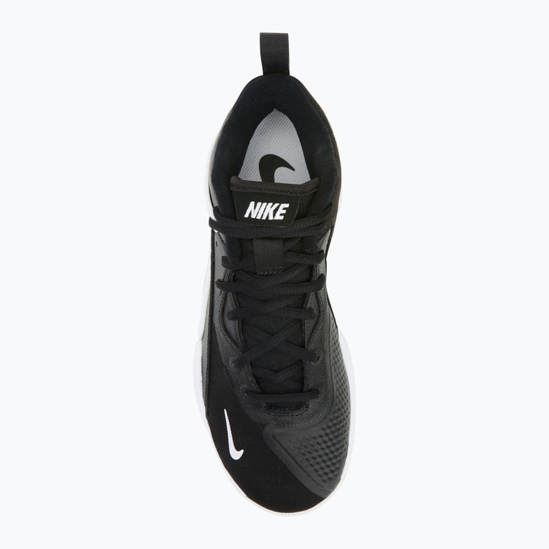 Nike React Hyperset 2 volleyball shoes black/black/white 5