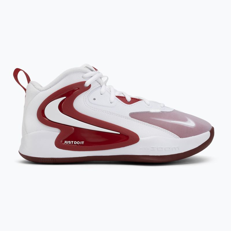 Volleyball shoes Nike React Hyperset 2 white/team crimson 2