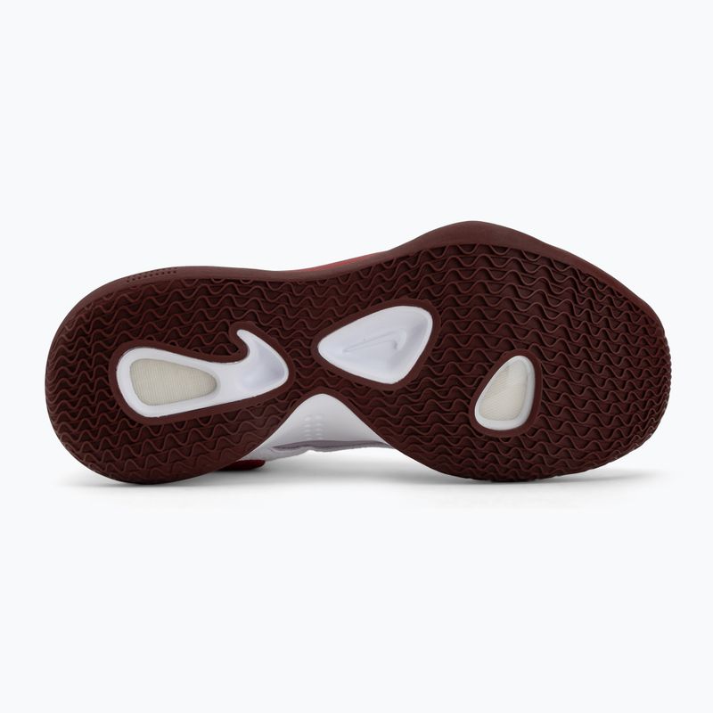 Volleyball shoes Nike React Hyperset 2 white/team crimson 4