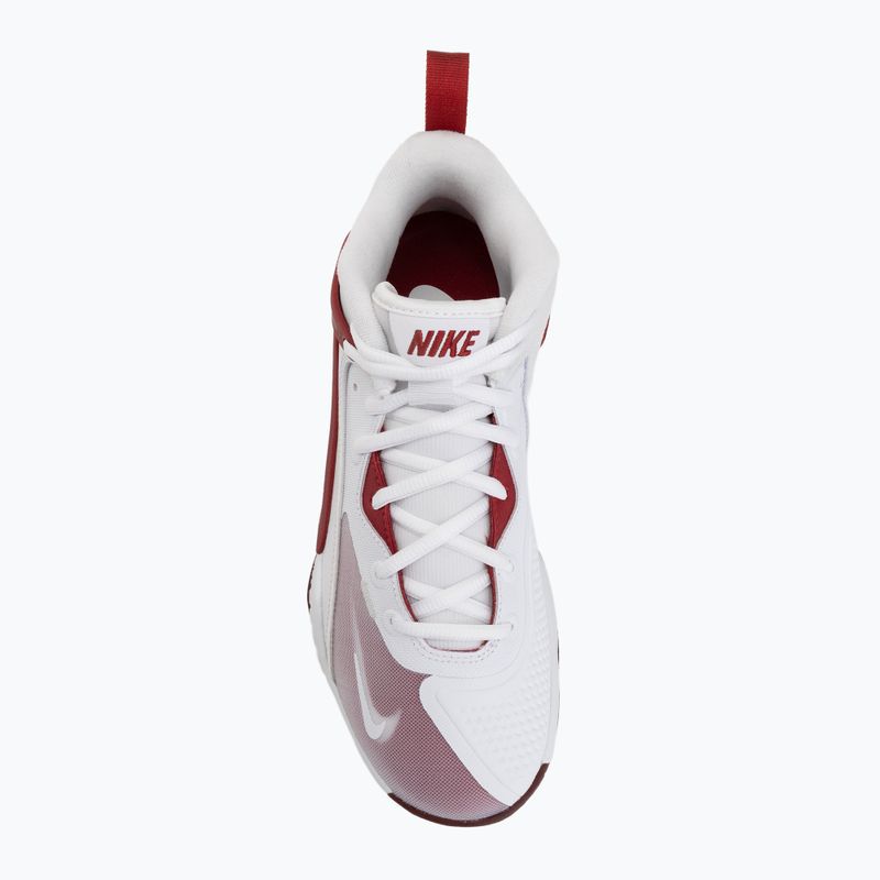 Volleyball shoes Nike React Hyperset 2 white/team crimson 5