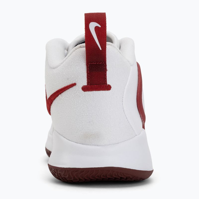 Volleyball shoes Nike React Hyperset 2 white/team crimson 6