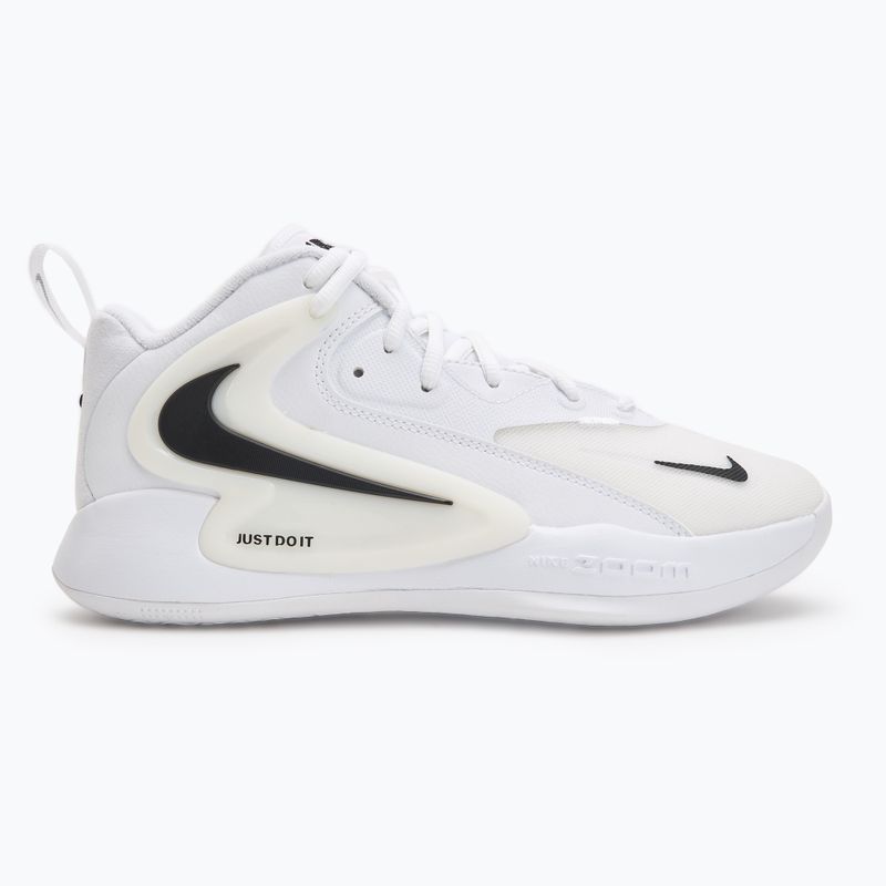 Nike React Hyperset 2 volleyball shoes white/white/black 2