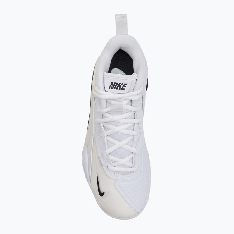 Nike React Hyperset 2 volleyball shoes white/white/black 5