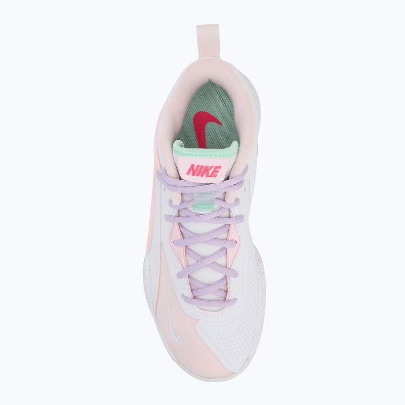 Nike Hyperset 2 SE shoes white/hyper pink/mint foam/violet mist/pink foam 5