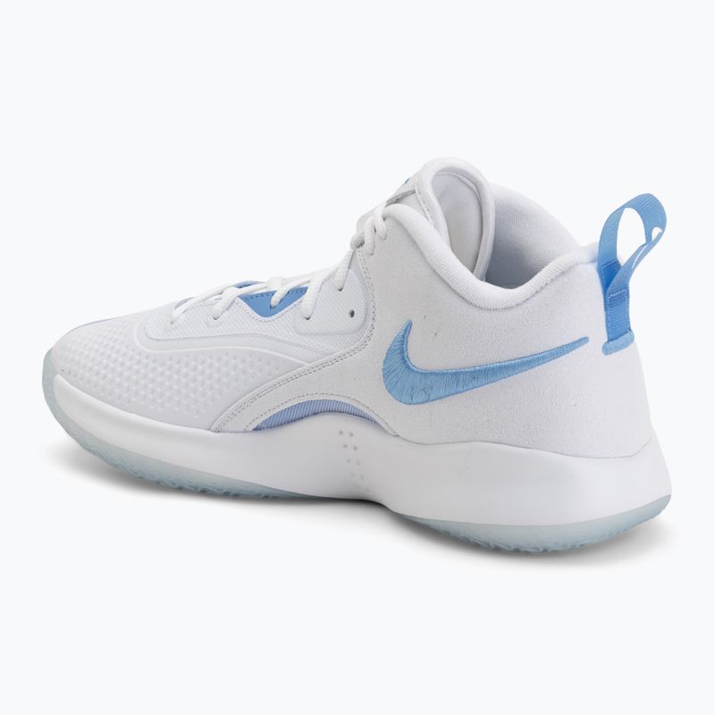 Nike React Hyperset 2 shoes white/white/valor blue 3