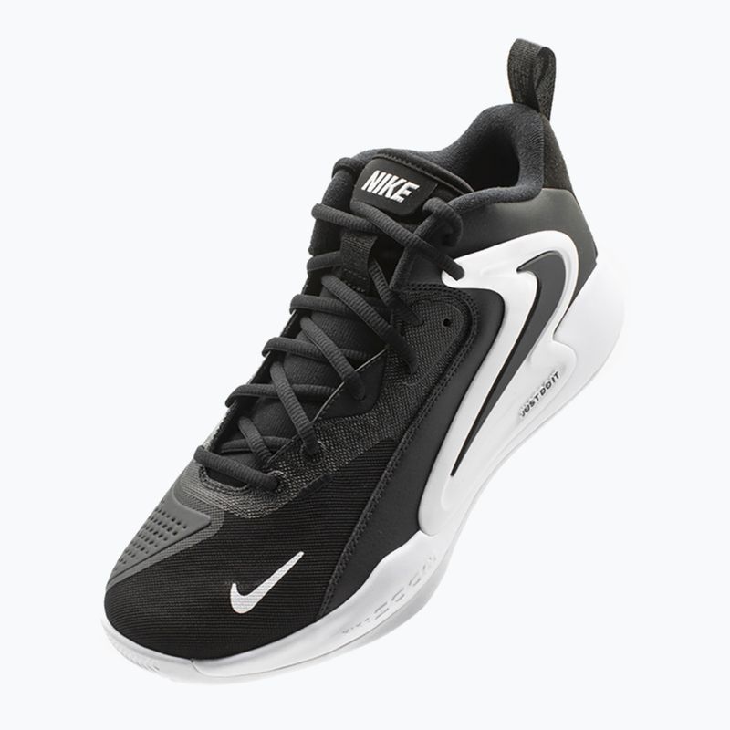 Nike React Hyperset 2 volleyball shoes black/black/white 4