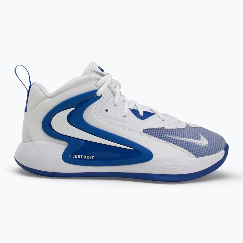 Nike React Hyperset 2 volleyball shoes white/white/metallic gold 2