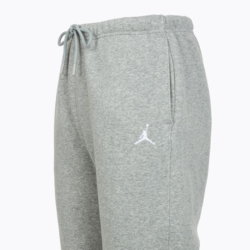 Women's trousers Jordan Brooklyn Fleece dark grey heather/white 8
