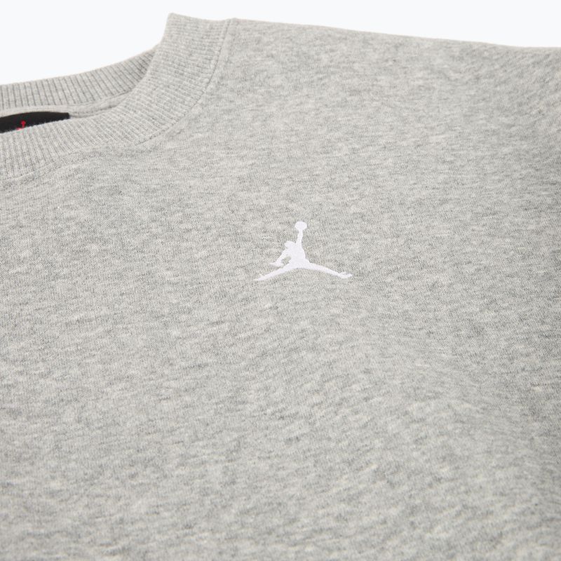 Women's sweatshirt Nike Jordan Brooklyn Fleece dark grey heather/white 9