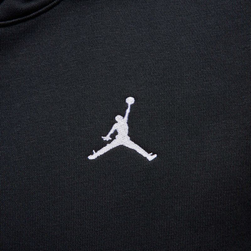 Women's sweatshirt Nike Jordan Brooklyn Fleece Hoodie black/white 6