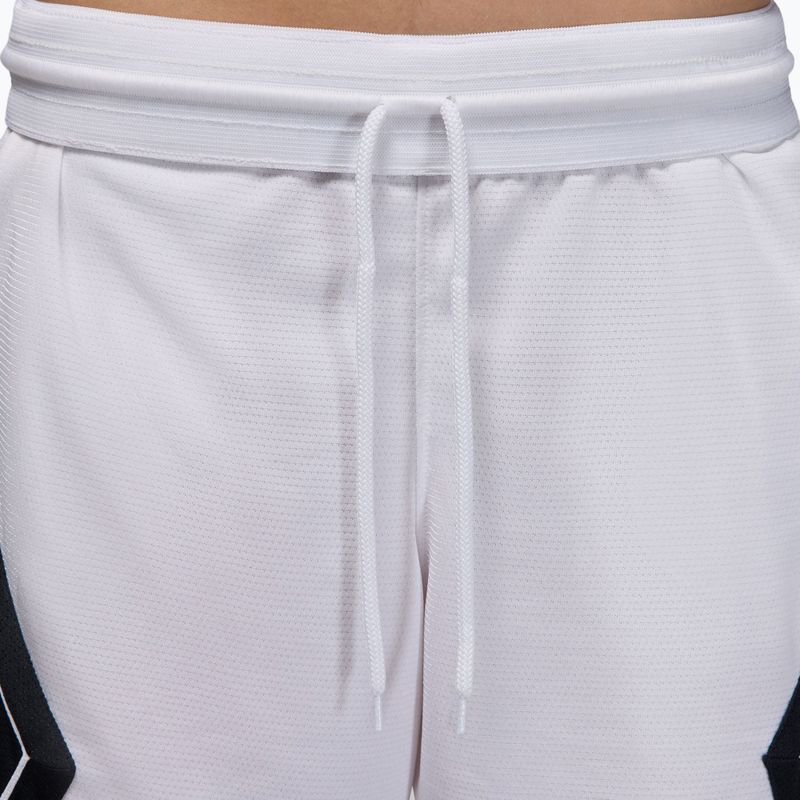 Women's basketball shorts  Jordan Sport Diamond 4" white/black/black/white 5