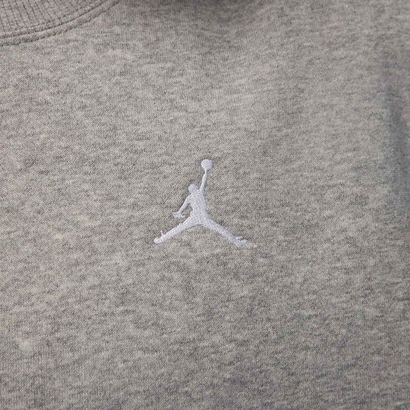Women's sweatshirt Jordan Brooklyn Fleece dark grey heather/white 5
