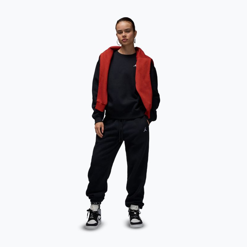 Women's sweatshirt Nike Jordan Brooklyn Fleece black/white 2