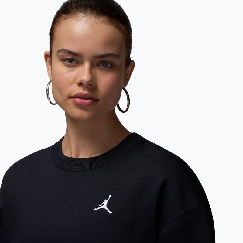 Women's sweatshirt Nike Jordan Brooklyn Fleece black/white 4
