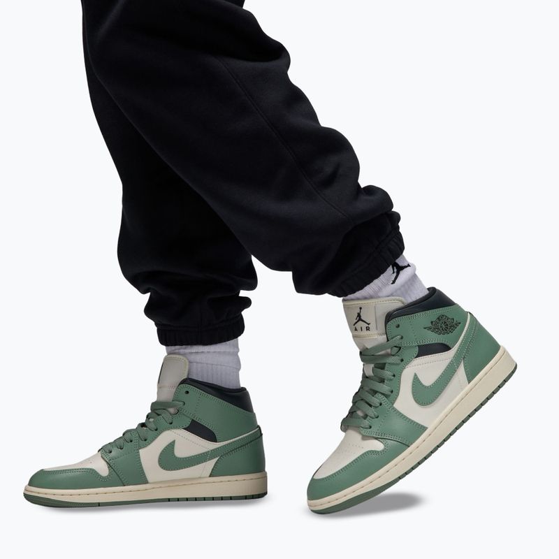Women's trousers Jordan Brooklyn Fleece black/white 5