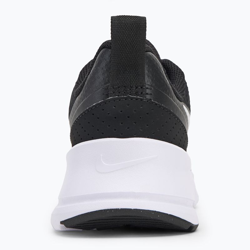 Nike Air Max Nuaxis women's shoes black/dark grey/comet red/white 6