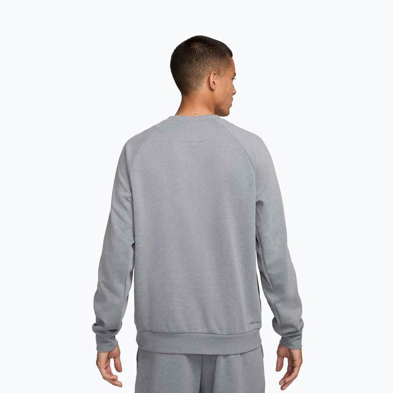 Men's training sweatshirt Nike Primary Dri-Fit UV cool grey/heather/cool grey 3