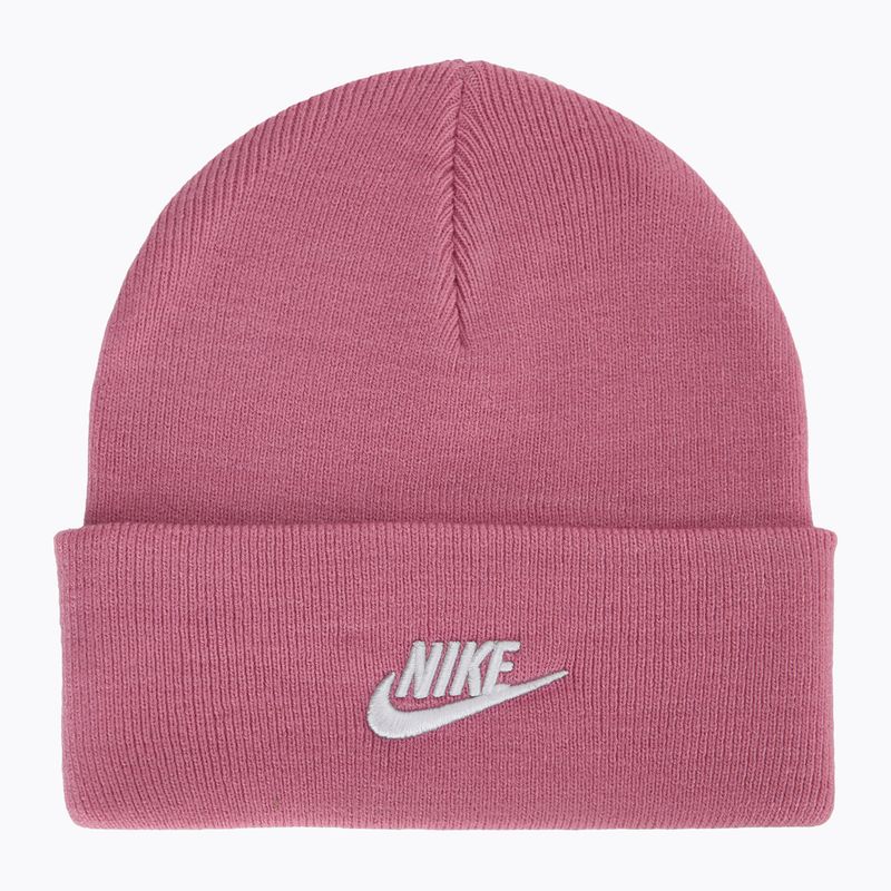 Children's winter hat Nike Peak Magic flamingo/white